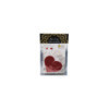 Paire de cache tétons adhésifs coeur pailleté rouge 